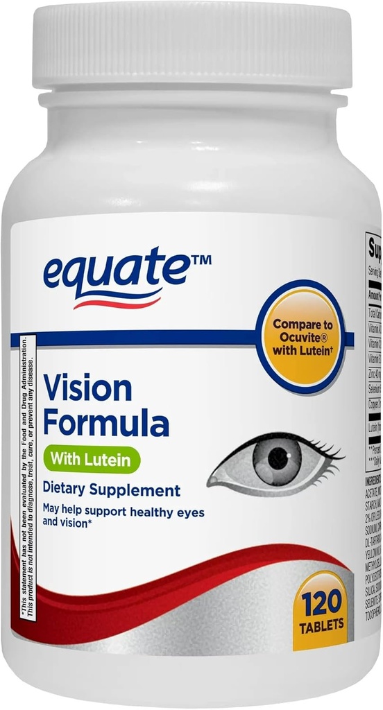 jogi Formula Vision with Lutein Tablets Συμπλήρωμα διατροφής, 1 Tablet per Day 120 Count