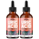 Yonrave Liposomal Uric Acid Drops, Tart Cherry Supplement with Celery Seed & Boswellia Extract – Muscle, Detox, Joint and Kidney, Uric Acid Cleanse Liquid Supplement– 4 FL OZ (2 Bottle)