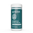 UpNourish Probiotics - 200 δισεκατομμύρια CFUs για άνδρες και γυναίκες, 15 Κλινικά Σπουδασμένα Στελέχη, Πρεβιοτικά & Ένζυμα - 60 Κάψουλες Vegan