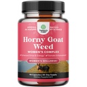 Horny Goat Weed for Women - Συμπληρώματα βοτάνων Hornygoatweed Women Complex for Hormone Balance Mood Υποστήριξη & Γενική γυναικεία ευεξία - Maca Root & Tribulus Terrestris Γυναικείο συμπλήρωμα - 90 Count