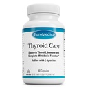 EuroMedica Thyroid Care - Immune Health & Energy Support Formula - Συμπλήρωμα διατροφής με ιώδιο για την υποστήριξη της υγείας του θυρεοειδούς - Συμπλήρωμα ευεξίας με L-Τυροσίνη - 60 κάψουλες