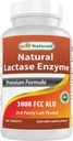 Best Naturals ταχείας δράσης Lactase Enzyme Tablet, 3000 Fcc Alu, 180 Count (8593902900)