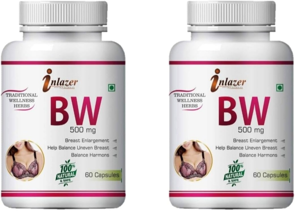 Larger, Fuller, Bigger, Beautiful Firmer Breasts Breast Enhancement Capsule for Women, Breast Enhancer, All-Natural Ingredients - Most Trusted Breast Enhancement Capsule, 120 Caps