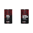 Animal Test Testosterone Booster 21 Day Cycle & M-Stak Hard Gainer Muscle Building Stack 21 Count