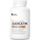 High Absorption Quercetin with Bromelain, Vitamin C and Zinc - 500mg Quercetin Phytosome - 50x More Absorption - Supports Immune Function & Cellular Health - USA Manufactured Supplement - 60 Capsules