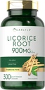 Carlyle Licorice Root Extract Supplement | 900mg | 300 Capsules | Non-GMO & Gluten Free