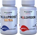 Hallusa Natural Hallprost Ultra & Hallvigor 120 Cap - Συμπλήρωμα διατροφής για άνδρες - Pygeum, Σπόροι κολοκύθας, Φόρμουλα Prostate - Συμπληρώματα ενέργειας