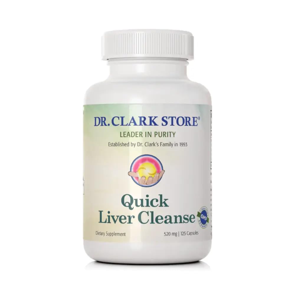 Clark Quick Liver & Gallbladder Cleanse – 520mg, Φυσικό Detox για την υγεία του ήπατος και της χοληδόχου κύστης