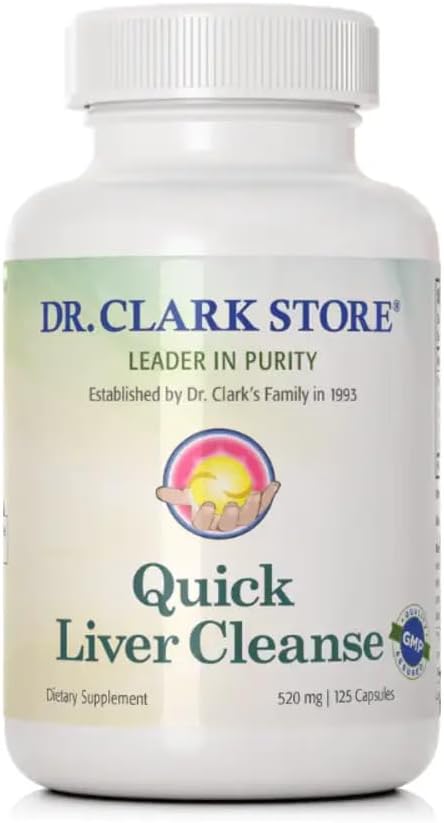 Clark Quick Liver & Gallbladder Cleanse – 520mg, Φυσικό Detox για την υγεία του ήπατος και της χοληδόχου κύστης