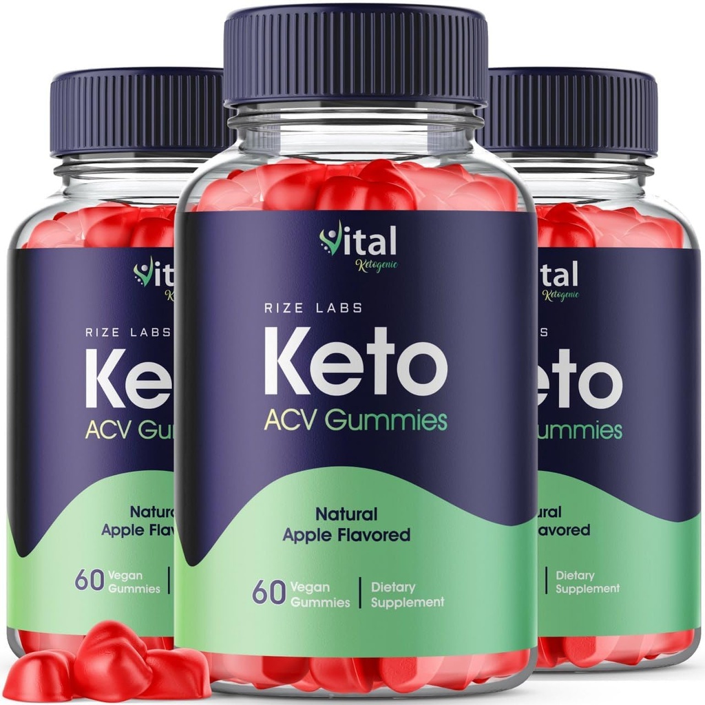 rize labs - Vital Ketogenic Keto Gummies για Σύνθετη Απώλεια βάρους - Αδυσώπητη Belly Fat Diet Gummy (180 Gummies)