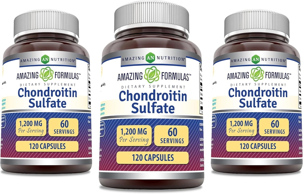 Amazing Formulas Chondroitin Sulfate 1200 mg ανά συμπλήρωμα σερβιρίσματος 