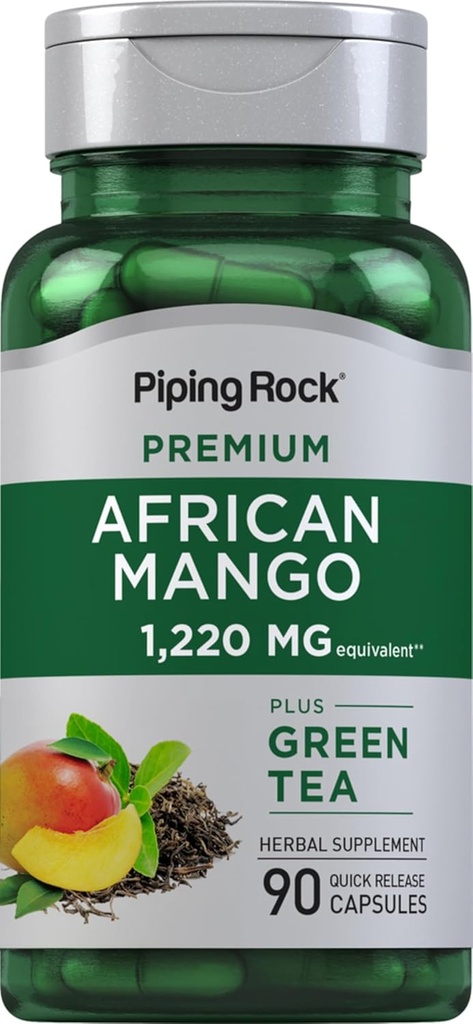 Piping Rock African Mango Seed Extract 1220 mg 