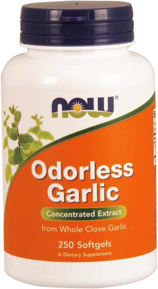 Now Foods Odorless Garlic Original 2500mg, 250 Gels