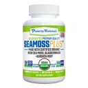 Power By Naturals Sea Moss Plus – USDA Organic Irish Sea Moss Capsules with Bladderwrack & Burdock Root – Immune Support for Adults – Vegan, Non-GMO, Gluten-Free – 60 Capsules (1-Month Supply)