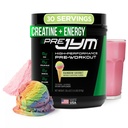 JYM Supplement Science Pre JYM Rainbow Sherbet Pre Workout Powder for Men & Women, BCAAs, Nootropics, Creatine HCI, Citrulline, Beta-Alanine, Betaine, Taurine, Huperzine, 30 Υπηρεσίες