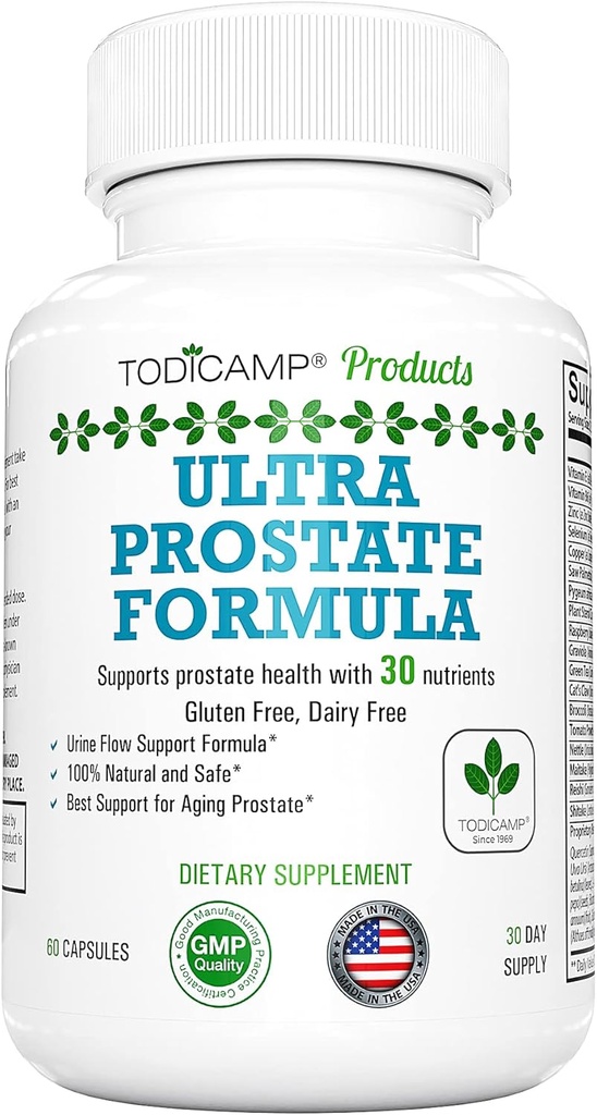 Φόρμουλα συμπλήρωμα υποστήριξης Prostate με Saw Palmetto Extract και Bladder Complex Ελέγχου - 30 ημέρες προσφοράς