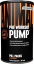 Animal Pump Pre-Workout Supplement – for Energy, Focus and Muscle Volumizing, with Nitric Oxide Boosters Including Stims and Nootropics, Creatine, and Ultimate Pump Enhancer, 30 Packs