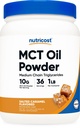 Nutricost Premium MCT Oil Powder (1 LB) (Salted Carmel) - Best για Keto, Ketosis, και Ketogenic Diets - Μη ΓΤΟ και χωρίς γλουτένη, Μεσαία Τριγλυκερίδια Αλυσίδας