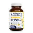 Μεταγονική OmegaGenics Mega 10 Omega Συμπλήρωμα με Omega-7, 330 mg EPA & 170 mg DHA για την υγεία της καρδιάς*- Ανθεκτικά πηγμένη & χωρίς επίγευση ψαριών - Μη-ΓΤΟ & Χωρίς γλουτένη - 60 Softgels