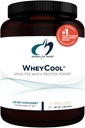 Designs for Health WheyCool - Grass Fed Whey Protein Powder Supplement with 22g Protein, May Support Athletes, Muses + Energy - Μη ΓΤΟ + Χωρίς γλουτένη, Βανίλια (30 Servings / 900g)