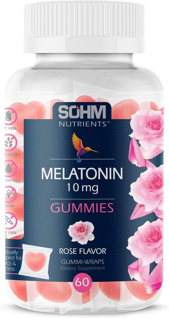 Μελατονίνη Gummies 10 mg - Ένταση ύπνου Ποιότητα-Υποστήριξη ύπνο Gummies Χορτοφαγικά