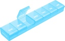 AUVON Weekly Pill Organizer with Avenious Opening Design, Arthritis Friendly Pill Box, BPA-Free Pill Organizer 7 Day, Χαριτωμένη & Φορητή θήκη χαπιών για βιταμίνες, συμπληρώματα και φάρμακα