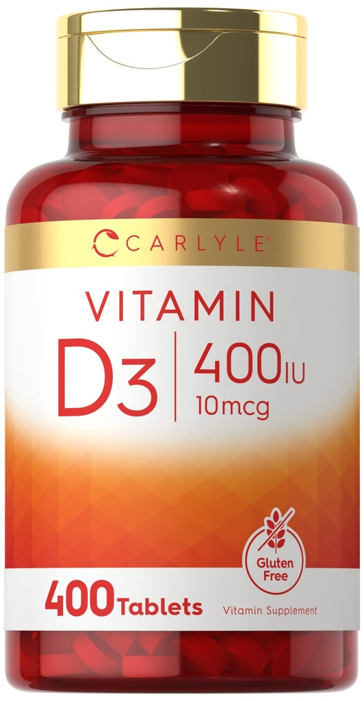 Carlyle Βιταμίνη D3 400iu (10mcg) 