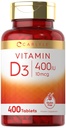 Carlyle Βιταμίνη D3 400iu (10mcg) 