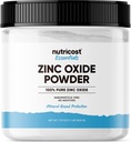 Nutricost oxide ψευδάργυρος σε σκόνη (500 γραμμάρια) 100% καθαρό, χωρίς πρόσθετα - Vegan, μη GMO, Nutricost Essentials