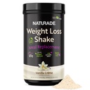 Plant-Based Meal Replacement Shake | 25g Complete Protein, Fiber & 18 Vitamins | Creamy Vanilla | Low Sugar Nutrition to Support Daily Wellness, Balance & Satiety | Naturade Weight Loss - 31.1 oz