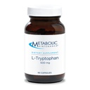 Μεταβολική Συντήρηση L-Τρυπτοφάνη - 500mg Αμινοξέο στην 'Ελεύθερη Μορφή' για Ανώτερη Απορρόφηση + Βιταμίνη B6 - Mood + Συμπλήρωμα όρεξης, Vegan + Χωρίς Γέμισμα (60 Κάψουλες)