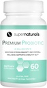 Premium Probiotics, 40 δις CFU Probiotics για Digestive Health, Made with MAKTrek Bipass Technology, Women & Mens Probiotics for Gut Health, 60 Probiotic Capsles