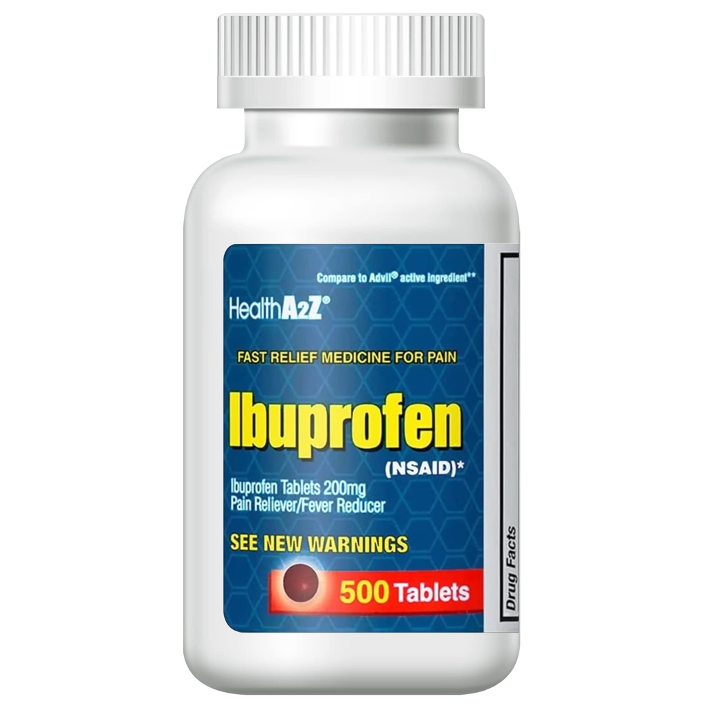 HealthA2Z® Ibuprofen 200mg 