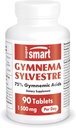 Supersmart - Gymnema Sylvestre 1500 mg ανά ημέρα (Υψηλή Δύναμη) - 75% Συμπλήρωμα Γυμναστικών Οξέων 