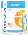 Daily Electrolyte Packets Drink Mix | Zero Calories, Zero Sugar Plus Vitamins, Minerals & More | 16 ct (Orange Yuzu)