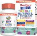 MaryRuth Organics Toddler Multivitamin Gummies + Postbiotics 