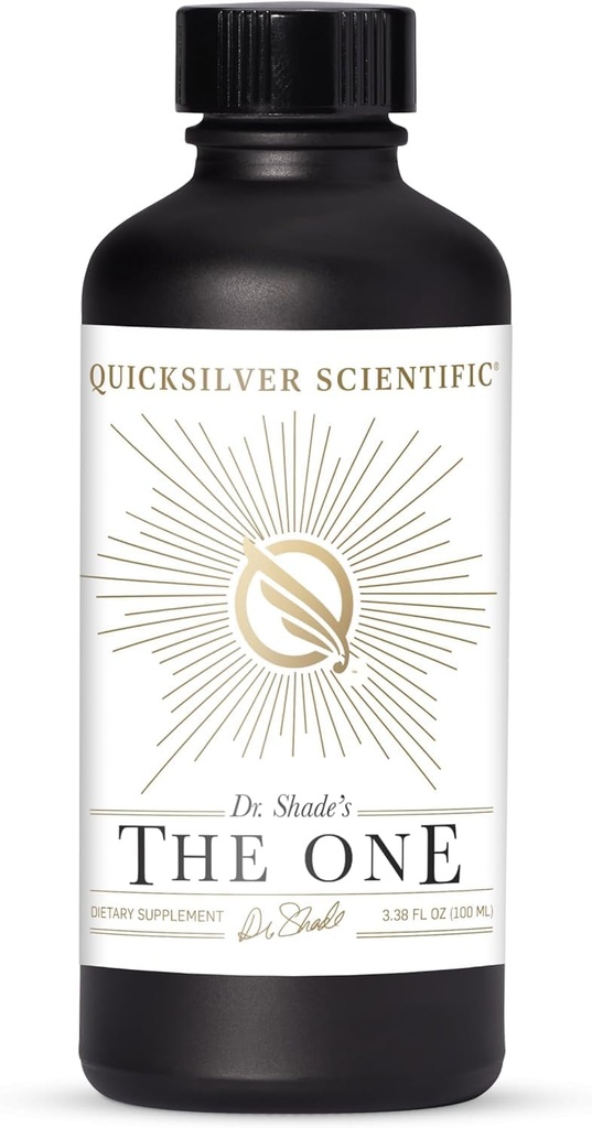 Quicksilver Scientific The ONE Mitochondrial Elixir - Συμπλήρωμα Μιτοχόνδριας για την υποστήριξη της κυτταρικής υγείας με Φωσφατιδυλοχολίνη, ρεσβερατρόλη, Reishi Mushroom & CoQ10 Liquid (3.38 Fl oz / 100ml)