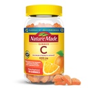 Nature Made Maximum Strength Δοσολογία Βιταμίνη C 1000mg ανά μερίδα, Ανοσοποιητική υποστήριξη Βιταμίνη C Gummies για ενήλικες, 80 Βιταμίνη C Gummies, 20 ημέρες προσφοράς