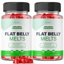 rize labs - Flat Belly Melts Keto ACV Gummies για Σύνθετη απώλεια βάρους με μηλίτη ξύσμα μήλου, συμπλήρωμα βοηθά στη μείωση του λίπους κοιλιά (120 Gummies)