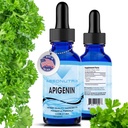 Absonutrix Apigenin 75 mg ανά υπηρεσία, 4 Fl Oz μπουκάλι, 200 ισχυρές υπηρεσίες, Made in USA, Γρήγορη απορρόφηση, Potent συστατικά ποιότητας, μη GMO, GMP Certified Facility, Σκληρό-Free Προϊόντα