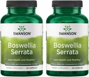 Swanson Boswellia Serrata - Ολόκληρο Herb & Standardized Extract 120 Caps (2 Pack)