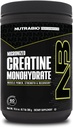 NutraBio Pure Micronized Creatine Monohydrate Powder Supplement, Unlavored, (300 g) - Υποστηρίζει Μαζική μυϊκή ενέργεια, ανάκτηση, και δύναμη - HPLC Tested Creatine Powder Supplement για άνδρες και γυναίκες