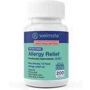 WELMATE - Αλλεργία Ανακούφιση - Fexofenadine HCl 60 mg - 12 Hour Μη- Νυσταλγικό Αντιισταμινικό - Φτάρνισμα - Runny Μύτη - Ίτσι Μάτια, Μύτη & Λαρύγγι - Αλλεργία Δισκία Ανακούφισης - 200 Μέτρα