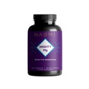 NAOMI Mighty Mg Μαγνήσιο Glycinate & Malate Complex 360mg, Υψηλή Φόρμουλα απορρόφησης, Στοιχειώδες Μαγνήσιο Υποστηρίζει την υγεία της καρδιάς, τα δυνατά οστά, τον καλύτερο ύπνο, χωρίς γλουτένη, μη GMO, Vegan, 60 Veggie Caps
