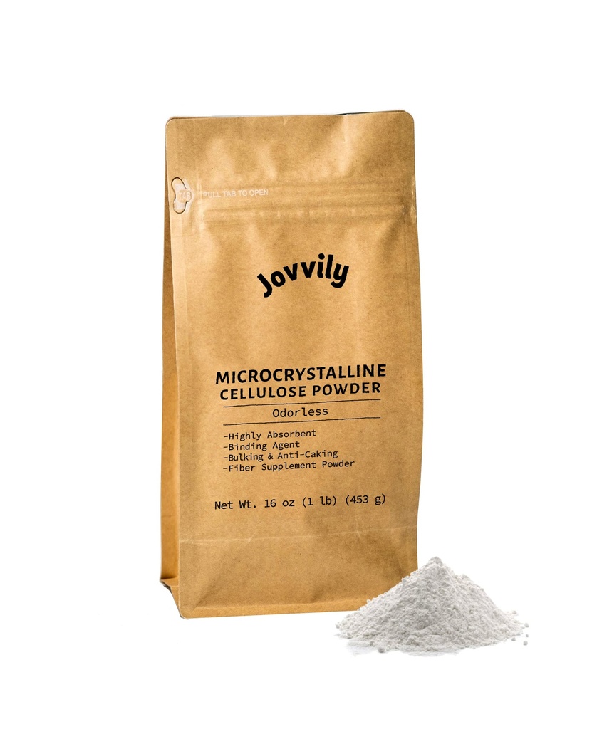 Μικροκρυσταλλική σκόνη κυτταρίνης - 1 lb - Συμπλήρωμα ινών - συνδετικός παράγοντας