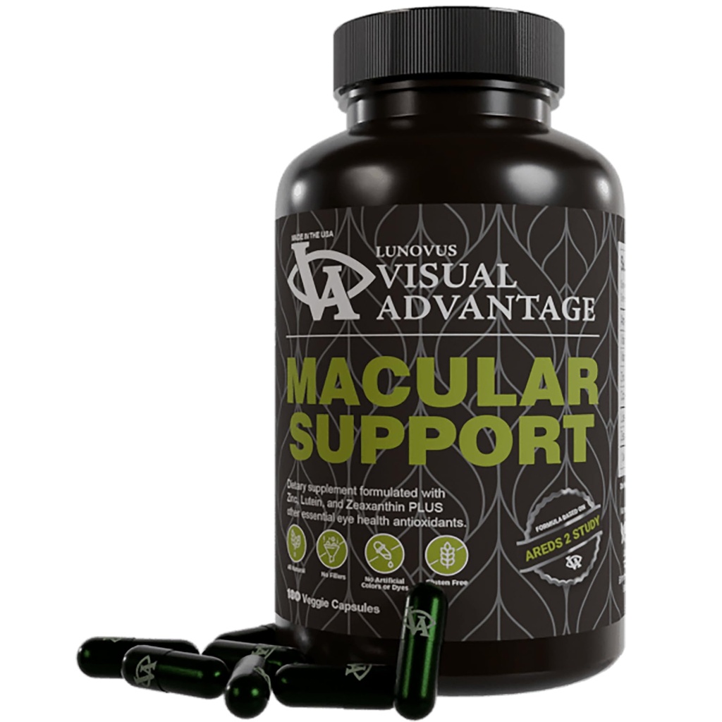 Macular Support Formula for Eye Health - 180 Count - based on The AREDS 2 Study - for Age Related Macular Eye Health (AMD) - Βιταμίνες ματιών