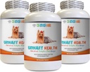 Φροντίδα της ουροδόχου κύστης - Dog Urinary Health Formula - Βοηθά με θέματα ακράτειας και της ουροδόχου κύστης - Immune Boost - Dog Cranberry συμπλήρωμα - 3 μπουκάλια (270 Treats)
