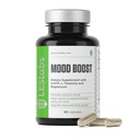 LES Labs Mood Boost – Άγχος ανακούφιση, υποστήριξη διάθεσης, βαθιά χαλάρωση & καλύτερος ύπνος – 5-HTP, Ashwagandha, Rhodiola Rosea, μαγνήσιο, L-Θεανίνη & GABA – Συμπλήρωμα μη ΓΤΟ – 60 κάψουλες