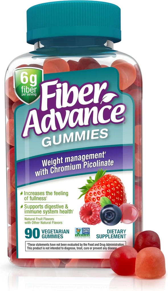 Fiber Advance Weight Management Gummies 