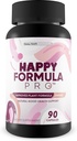 Happy Formula Pro - Best Happy χάπια μας συμπλήρωμα υποστήριξης της βιταμίνης D Mood - συμπληρώματα Happy φυσικό Mood συμπληρώματα υποστήριξης για τις γυναίκες, Mood συμπληρώματα υποστήριξης για τους άνδρες - υποστήριξη Postpartum Mood